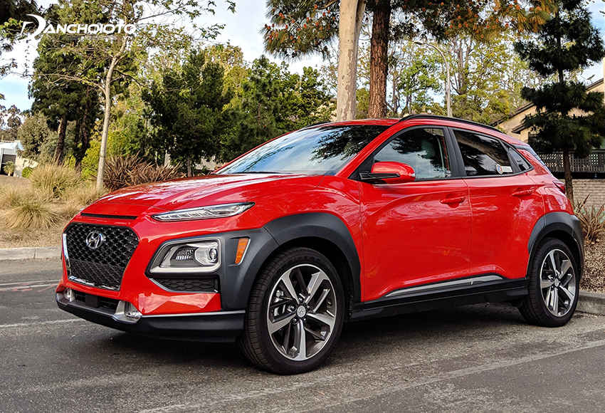 Hyundai Kona trang bị động cơ dung tích lớn hiệu suất cao hơn