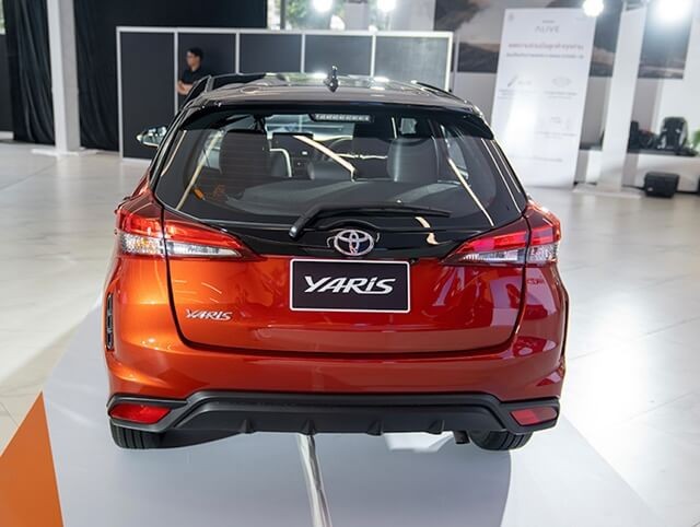 thiết kế đuôi xe yaris 2023