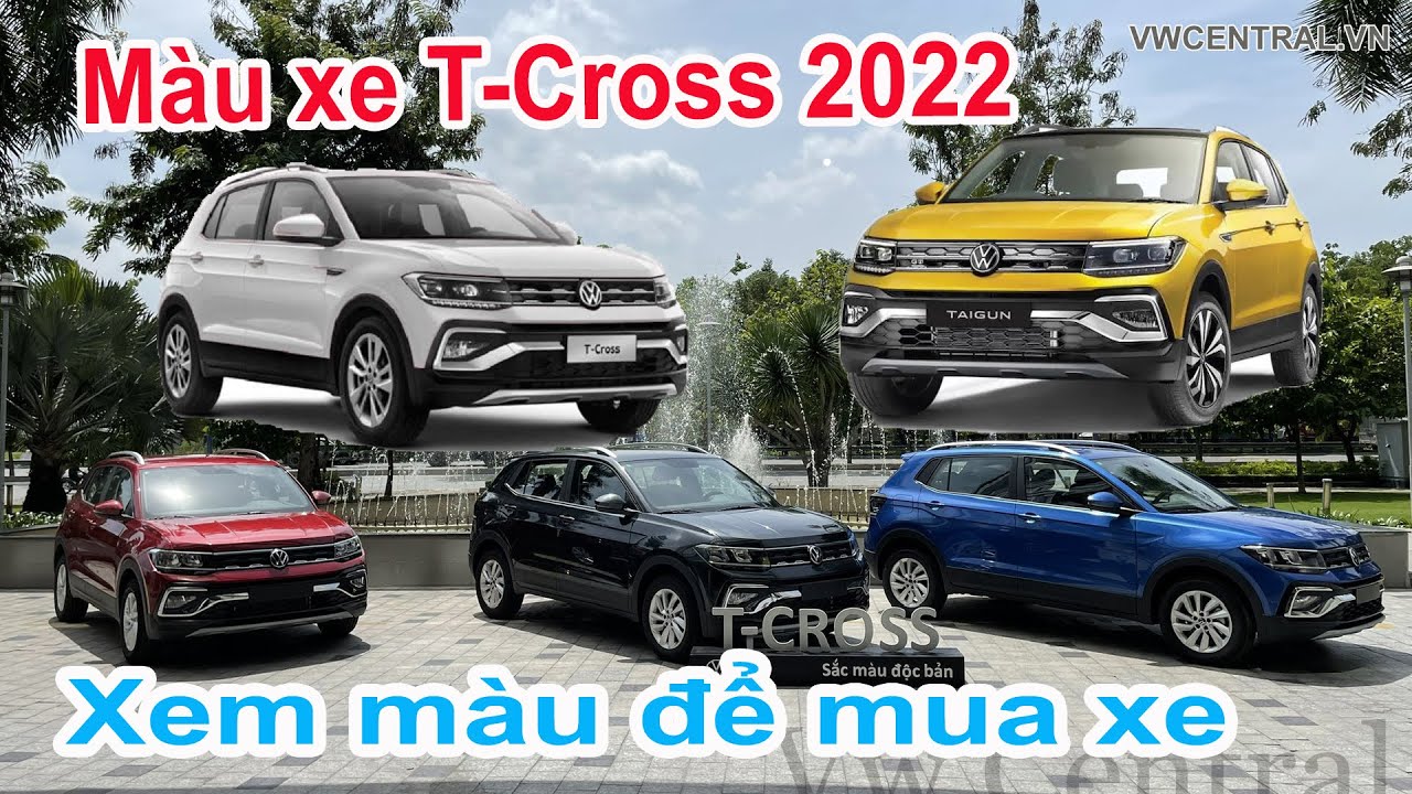 Thông tin xe Volkswagen T-Cross: giá lăn bánh KM 04/2023, thông số xe và phương thức trả góp